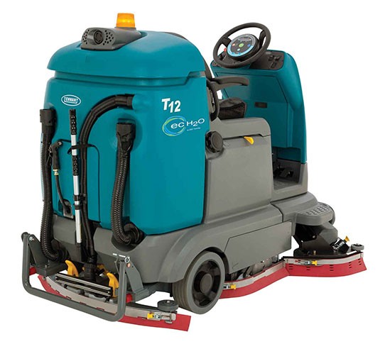 T12 Compact Battery Ride-On Floor Scrubber alt 2